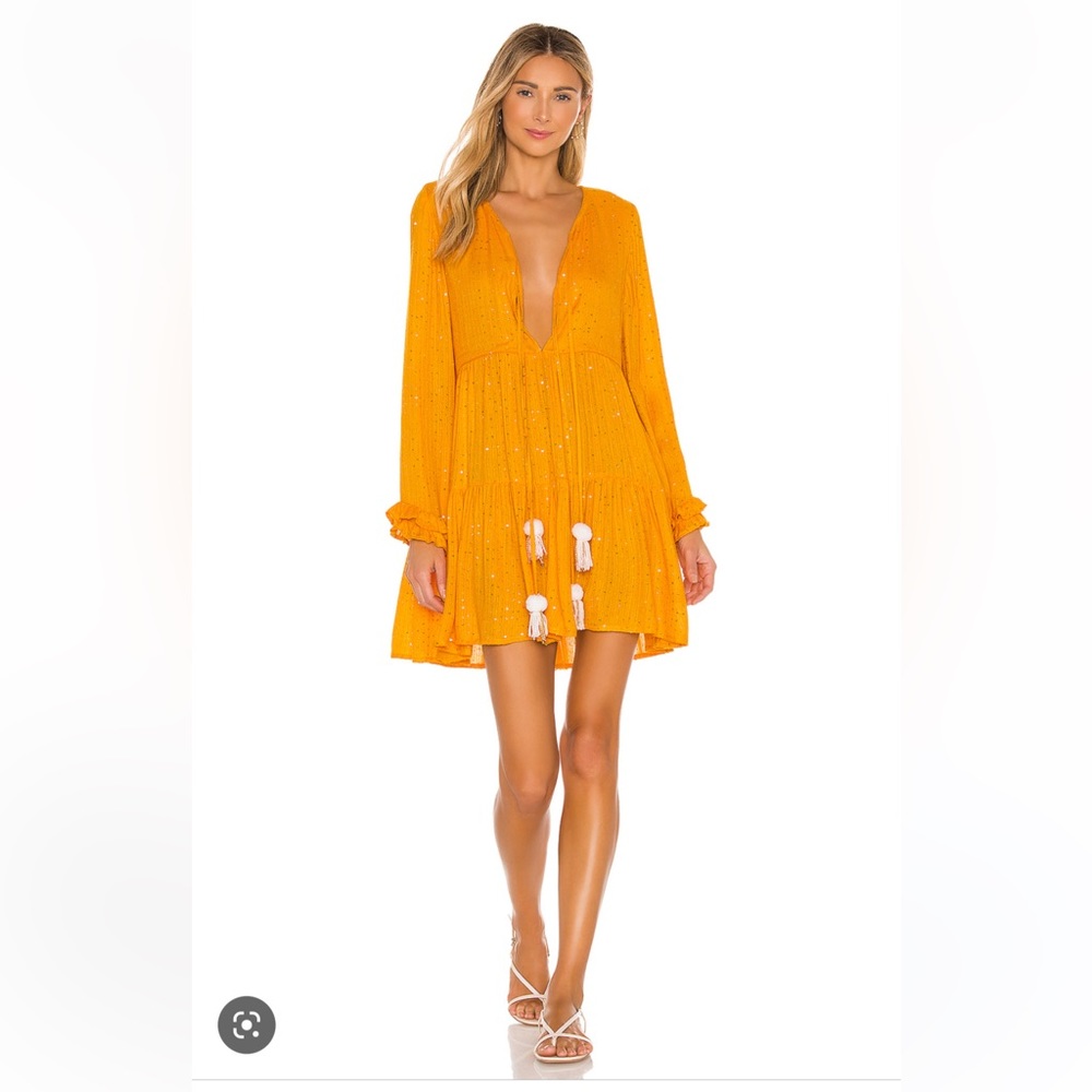 Neo Short Dress in Saint Barth Curcuma NWOT